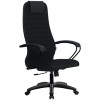 Кресло Metta BK-10 PL (пластиковые ролики, черный)