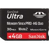 Карта памяти SanDisk Ultra Memory Stick PRO-HG Duo 4 Гб (SDMSPDH-004G)